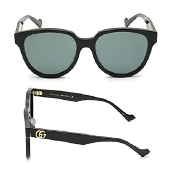 161 NWT - Gucci GG 0960 SA- 002 Black/Grey Sunglasses main image 6